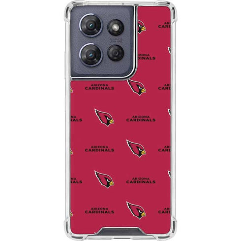 NFL Arizona Cardinals Blitz Series Moto G Play 5G (2025) Clear Case