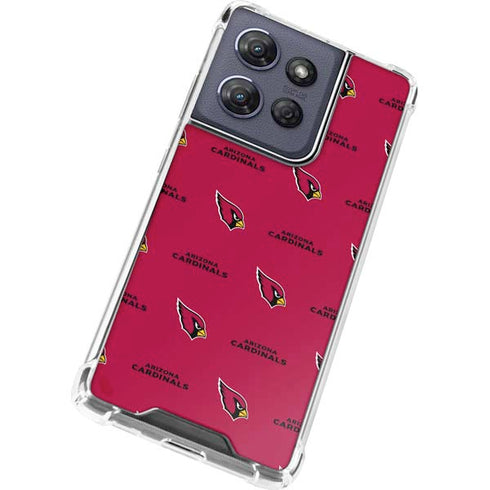 NFL Arizona Cardinals Blitz Series Moto G Play 5G (2025) Clear Case
