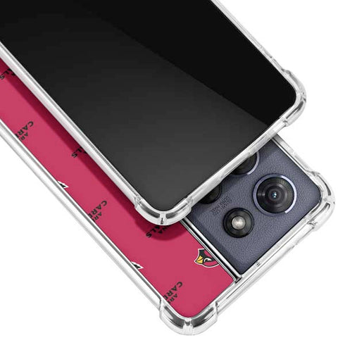 NFL Arizona Cardinals Blitz Series Moto G Play 5G (2025) Clear Case