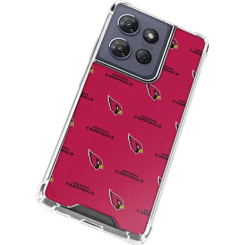 NFL Arizona Cardinals Blitz Series Moto G Stylus 5G (2025) Clear Case