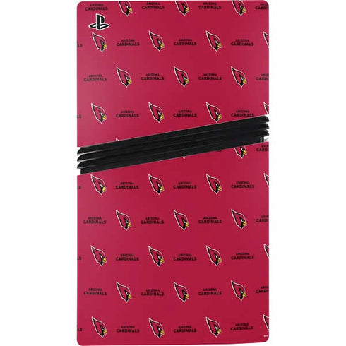 NFL Arizona Cardinals Blitz Series PS5 Pro Disk Console Skin