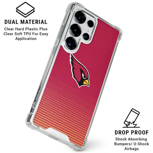 NFL Arizona Cardinals Breakaway Galaxy S25 Ultra Clear Case