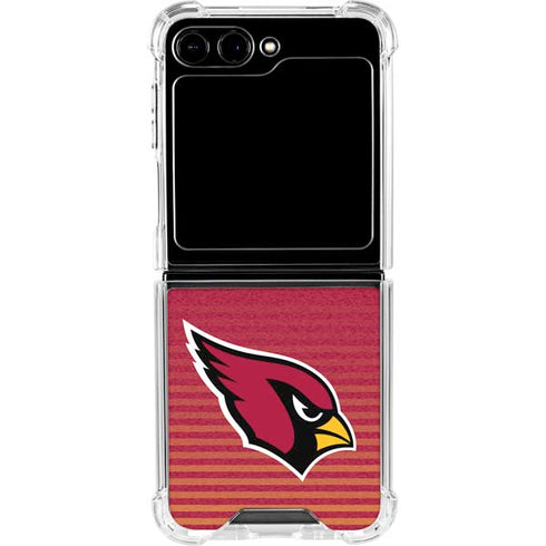 NFL Arizona Cardinals Breakaway Galaxy Z Flip6 Clear Case