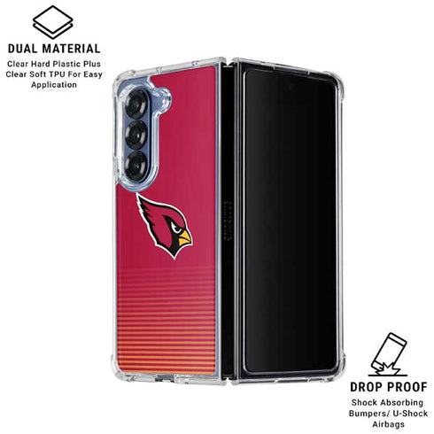 NFL Arizona Cardinals Breakaway Galaxy Z Fold6 Clear Case