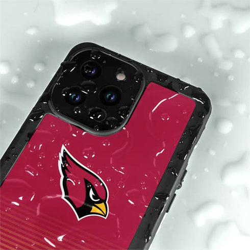 NFL Arizona Cardinals Breakaway iPhone 15 Pro Waterproof Case