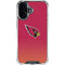 NFL Arizona Cardinals Breakaway iPhone 16 Plus Clear Case