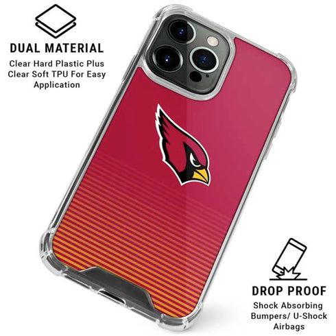 NFL Arizona Cardinals Breakaway iPhone 16 Pro Clear Case