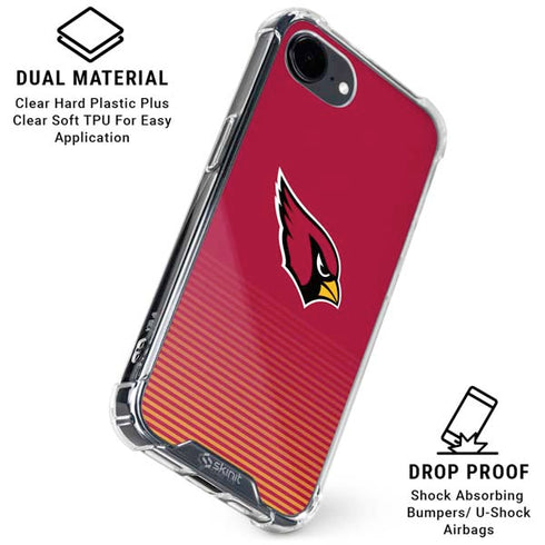 NFL Arizona Cardinals Breakaway iPhone 16e Clear Case