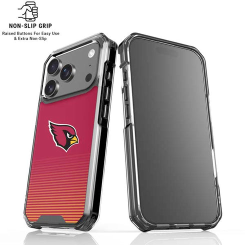 NFL Arizona Cardinals Breakaway iPhone 18 Pro Clear Case