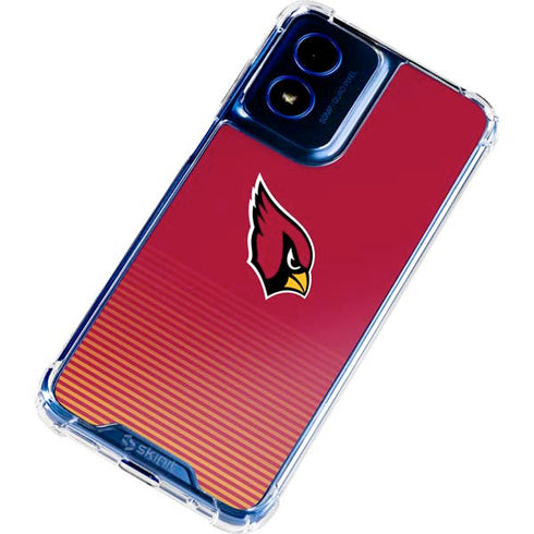 NFL Arizona Cardinals Breakaway Moto G 5G (2024) Clear Case
