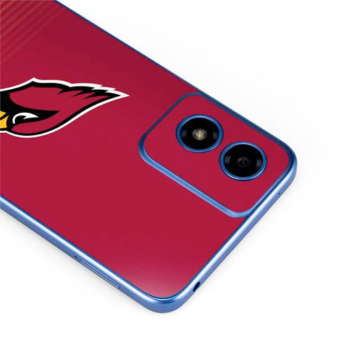 NFL Arizona Cardinals Breakaway Moto G Play 4G (2024) Skin