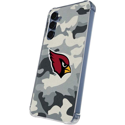 NFL Arizona Cardinals Camo Galaxy A35 5G Clear Case