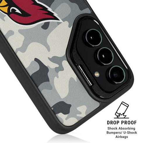 NFL Arizona Cardinals Camo Galaxy S25 Plus Kickstand Case