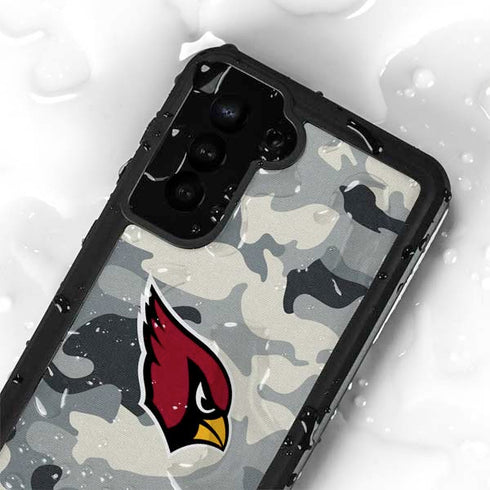 NFL Arizona Cardinals Camo Galaxy S24 Plus Waterproof Case