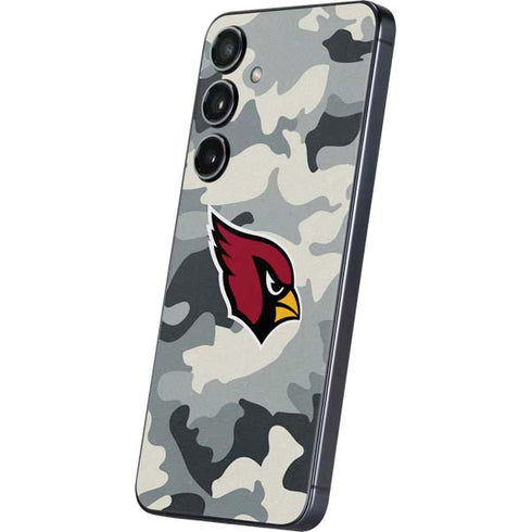 NFL Arizona Cardinals Camo Galaxy S25 Skin