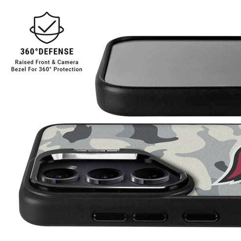 NFL Arizona Cardinals Camo Galaxy S25 Ultra Kickstand Case