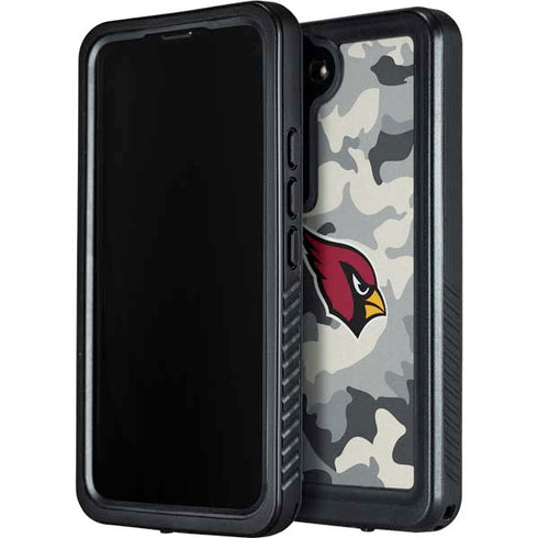 NFL Arizona Cardinals Camo Galaxy S24 Waterproof Case