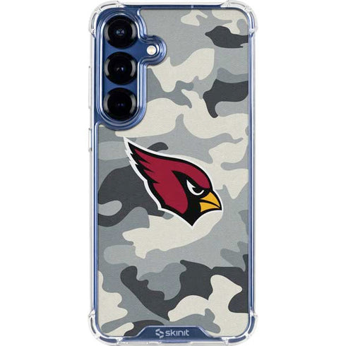 NFL Arizona Cardinals Camo Galaxy S25 Plus Clear Case