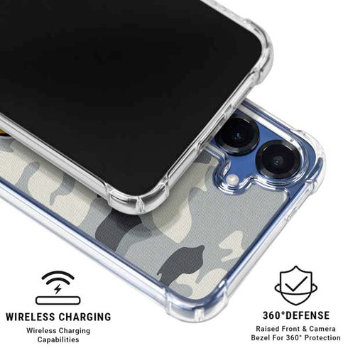 NFL Arizona Cardinals Camo Galaxy S25 Plus Clear Case
