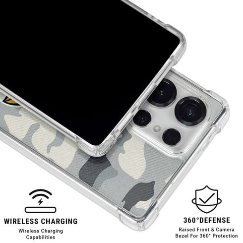 NFL Arizona Cardinals Camo Galaxy S25 Ultra Clear Case