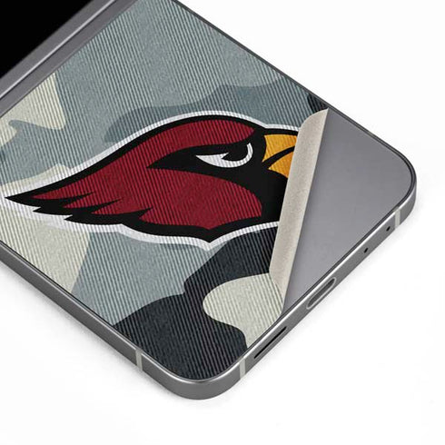 NFL Arizona Cardinals Camo Galaxy Z Flip6 Skin