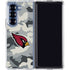 NFL Arizona Cardinals Camo Galaxy Z Fold6 Clear Case