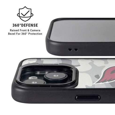 NFL Arizona Cardinals Camo iPhone 14 Kickstand Case