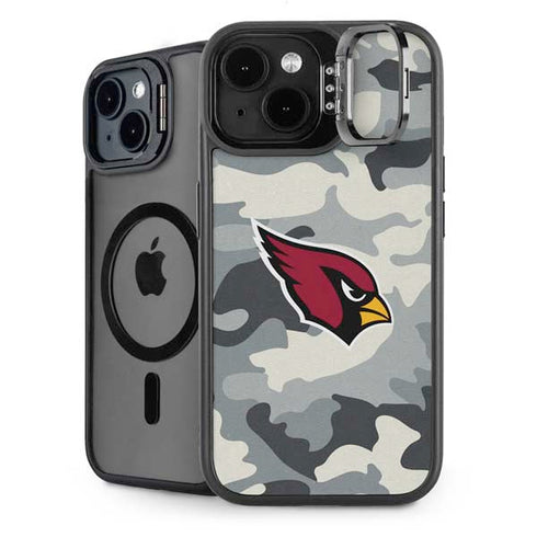 NFL Arizona Cardinals Camo iPhone 14 Plus Kickstand Case