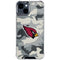 NFL Arizona Cardinals Camo iPhone 15 Clear Case