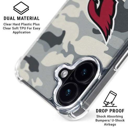 NFL Arizona Cardinals Camo iPhone 16 MagSafe Case