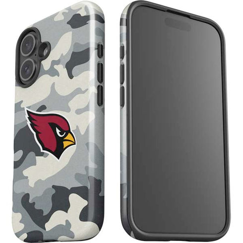 NFL Arizona Cardinals Camo iPhone 16 Plus Impact Case