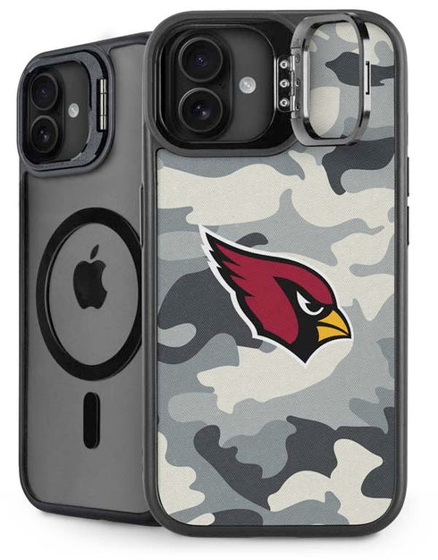 NFL Arizona Cardinals Camo iPhone 16 Plus Kickstand Case