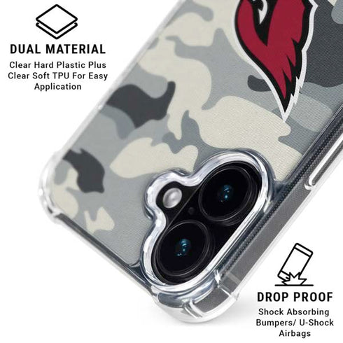 NFL Arizona Cardinals Camo iPhone 16 Plus MagSafe Case