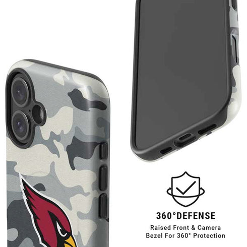 NFL Arizona Cardinals Camo iPhone 16 Plus Magsafe Impact Case