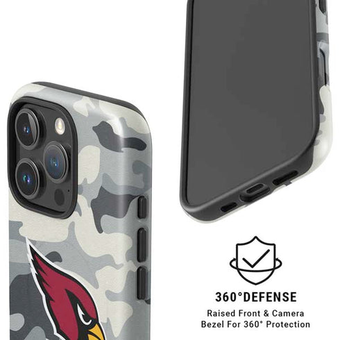 NFL Arizona Cardinals Camo iPhone 16 Pro Magsafe Impact Case