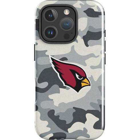 NFL Arizona Cardinals Camo iPhone 16 Pro Max Impact Case