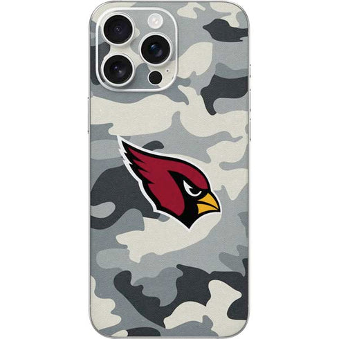 NFL Arizona Cardinals Camo iPhone 16 Pro Max Skin