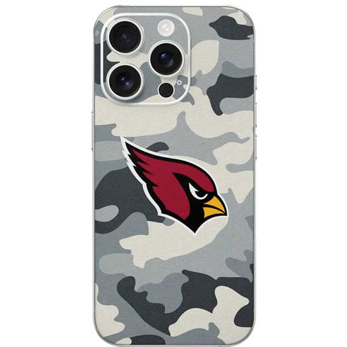 NFL Arizona Cardinals Camo iPhone 16 Pro Skin