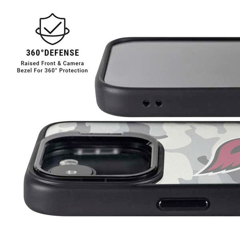 NFL Arizona Cardinals Camo iPhone 16e Kickstand Case