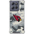 NFL Arizona Cardinals Camo Moto G 5G (2025) Clear Case