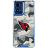 NFL Arizona Cardinals Camo Moto G 5G (2024) Clear Case
