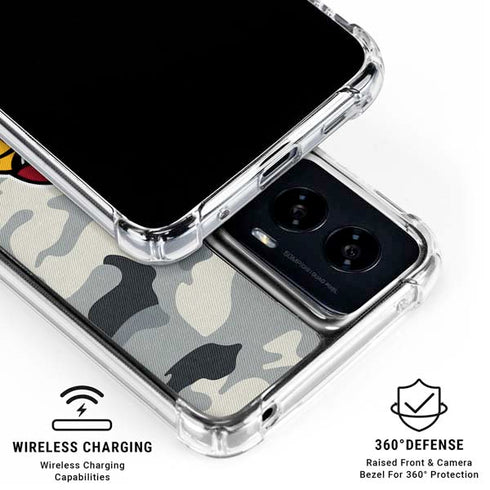 NFL Arizona Cardinals Camo Moto G Power 5G (2024) Clear Case