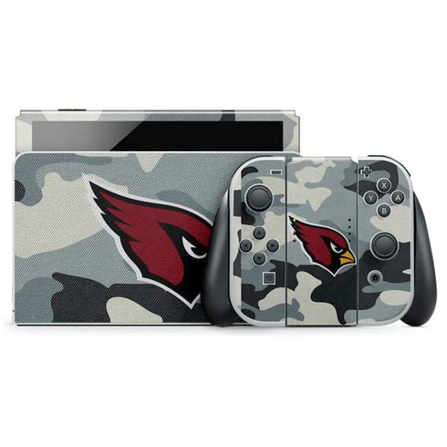 NFL Arizona Cardinals Camo Nintendo Skins