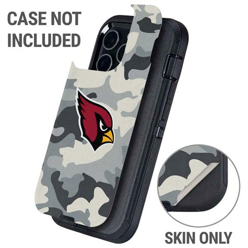NFL Arizona Cardinals Camo Otterbox Defender iPhone Skin