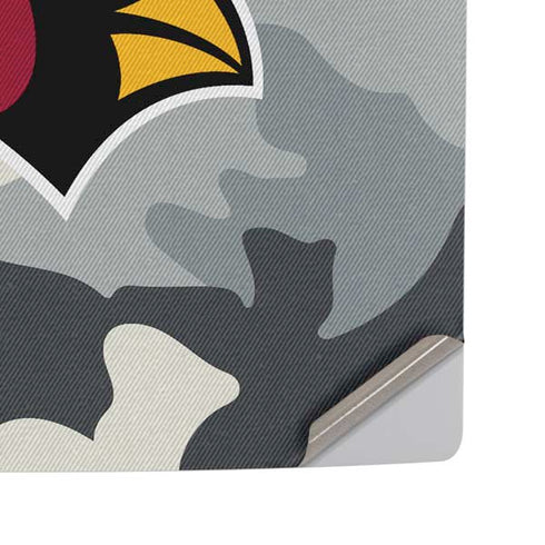 NFL Arizona Cardinals Camo PS5 Pro Disk Console Skin