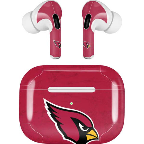 NFL Arizona Cardinals Distressed AirPods Pro 2nd Gen Skin