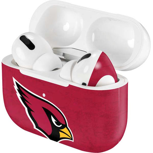 NFL Arizona Cardinals Distressed Apple AirPods Pro Skin
