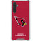 NFL Arizona Cardinals Distressed Galaxy A17 Clear Case