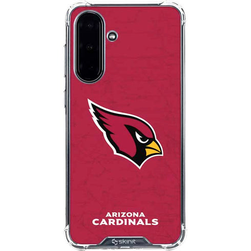 NFL Arizona Cardinals Distressed Galaxy A36 5G Clear Case