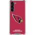 NFL Arizona Cardinals Distressed Galaxy S24 FE Clear Case